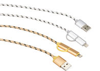 Le coton de câble de HDMI a tressé gainer pour la protection/embellissement de connecteur d'USB