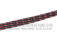 Le fil tressé flexible durable coloré couvre la résistance à l'abrasion de haute résistance