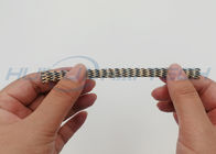 Les douilles flexibles de bâche de fil tressé de modèle croisé réduisent le poids de harnais