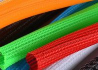 Le fil tressé flexible coloré couvre la longueur faite sur commande favorable à l'environnement