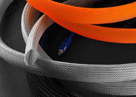 Métier à tisser expansible coloré de fil tressé, tube de protection de fil électrique