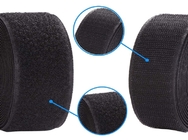 Petit pain auto-adhésif de crochet de Velcro et de bande de boucle norme en nylon de largeur de 10mm - de 100mm