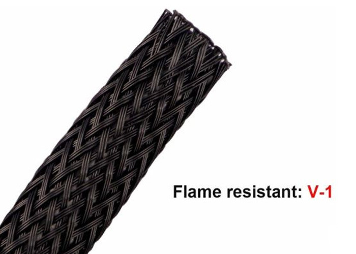 Haute densité gainante tressée électrique du polyester solide 8mm pour le harnais automatique de fil