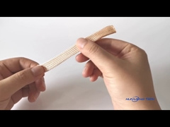 Environnemental - Sleeve électrique tressée écologique 0.25 mm / 0.2 mm Monofilament PET