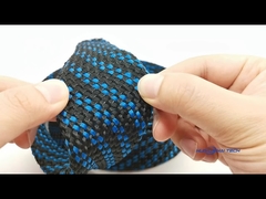 Gestion du câble ignifuge à manches tressées pour la protection du harnais de câble