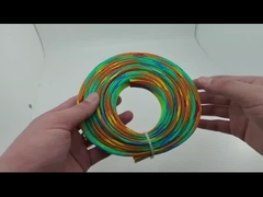 - Polyester anti-abrasif PET à manches tressées expandables pour la protection des câbles