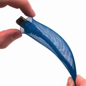 acheter l'ANIMAL FAMILIER de résistance à l'abrasion a tressé la couleur de pourpre du manchon de câble 1mm 150mm fabrication en ligne