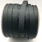 couleur noire tressée extensible de douille d'ANIMAL FAMILIER de protection de câble de 6mm ignifuge