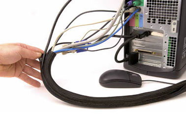 acheter Fil électrique noir/bleu de chaleur de manchon de câble durable de preuve, engainant fabrication en ligne