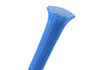 Longueur faite sur commande de rose/couverture flexible bleue de manchon de câble pour la protection de fil