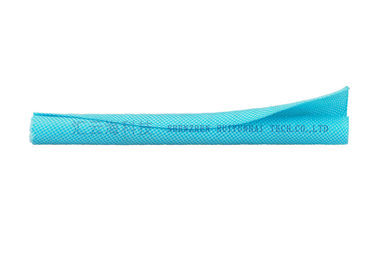 acheter Individu bleu d'ANIMAL FAMILIER enveloppant gainer tressé fendu pour la veste fermante de câble fabrication en ligne