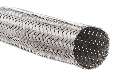 acheter Impression faite sur commande expansible de logo de résistance à l'abrasion de manchon de câble d'acier inoxydable fabrication en ligne