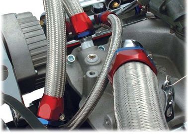 acheter Couleur argentée gainante tressée plate de haute résistance d'acier inoxydable taille de 1MM - de 100MM fabrication en ligne