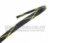 Le fil tressé flexible d'éclairage d'intérieur couvre coloré pour le cable électrique