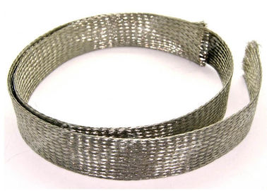 acheter Abrasion argentée gainante d'EMI Shielding Tinned Copper Braided résistante fabrication en ligne