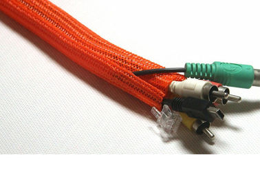acheter Individu de monofilament enveloppant l'impression adaptée aux besoins du client gainante tressée fendue pour la gestion de câble fabrication en ligne