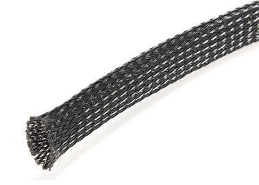 acheter Câblez le matériel ignifuge gainant tressé électrique de polyester de 6mm/25mm fabrication en ligne