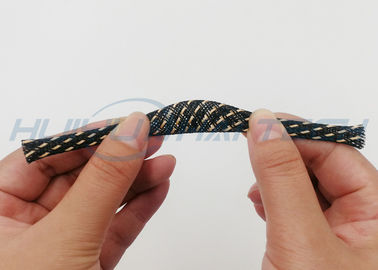 acheter Câble tressé expansible de preuve de flamme gainant, coutume gainante de fil ignifuge fabrication en ligne