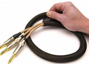 acheter Individu du polyester F6 enveloppant la coutume gainante tressée fendue pour le harnais de câble fabrication en ligne