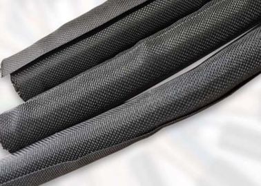 acheter Enrouler autour de l'individu de câble enveloppant le polyester gainant tressé fendu résistant à la chaleur fabrication en ligne