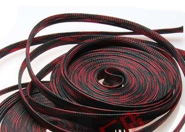 acheter Gainer tressé expansible de flamme d'ANIMAL FAMILIER noir de preuve résistant à l'usure pour des industries de câble fabrication en ligne