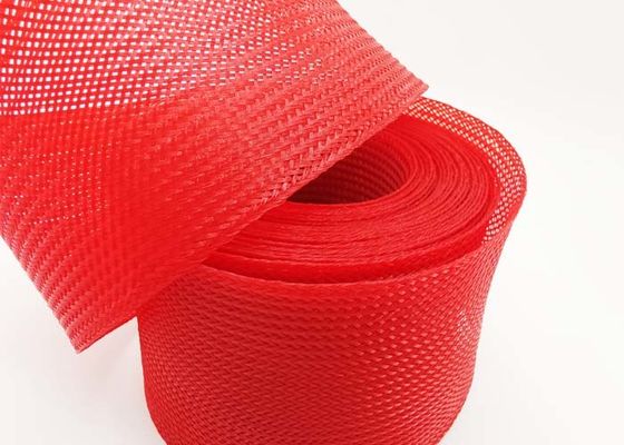 acheter Le Velcro plat à une seule couche d'ANIMAL FAMILIER de bande tressé la douille de fil rouge avec la tirette fabrication en ligne