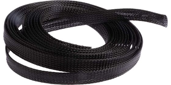acheter Manchon de câble tressé expansible 2.0mm de noir d'animal familier de flexibilité 80.0mm fabrication en ligne