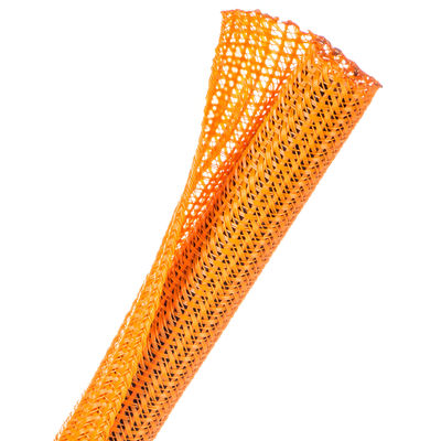 acheter L'individu orange d'ANIMAL FAMILIER enveloppant gainer tressé fendu pour le fil arme la protection fabrication en ligne