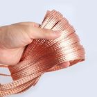 Résistance à l'abrasion d'EMI Shielding Copper Braided Sleeving de protection de câble