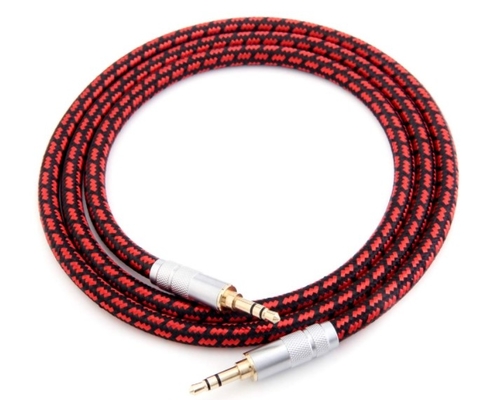 acheter gainer tressé en expansion de suspension de 50mm de manchon de câble rouge plat de coton fabrication en ligne