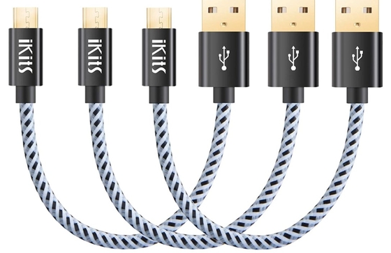 acheter Le haut coton flexible de 50mm a tressé le manchon de câble gainant de HDMI fabrication en ligne