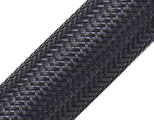 acheter Tuyau des véhicules à moteur de polyester gainant le câble tressé expansible d'animal familier de Flexo fabrication en ligne