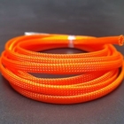 Le poids léger orange de couleur CHOIENT la douille tressée expansible flexible et l'abrasion résistante