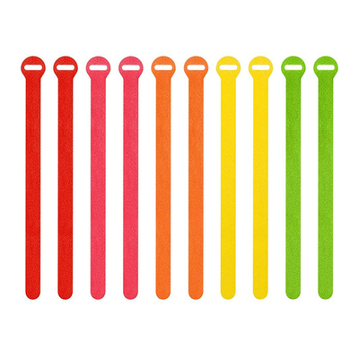 acheter Liens réglables de gestion de câble de Velcro de but multi réutilisable en nylon de serres-câble de 100% fabrication en ligne