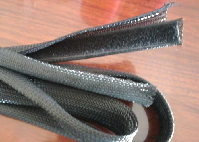 Manchon de câble expansible de Velcro, enveloppe colorée de fil de Velcro pour le harnais de câble