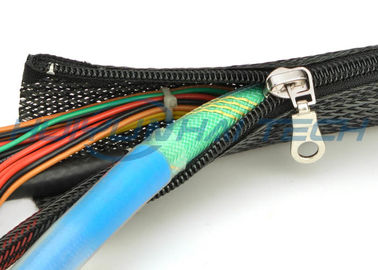 Haut poids léger de taille adapté aux besoins du client par enveloppe tressé de tirette par manchon de câble ignifuge