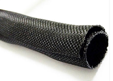 Individu résistant d'abrasion enveloppant gainer tressé fendu pour le harnais de gestion de câble