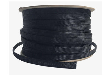 Bonne preuve de feu gainante tressée de câble d'évolutivité par gestion avec la couleur noire