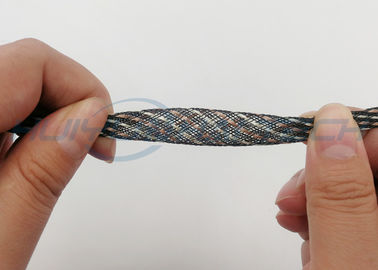 Résistant UV léger gainant tressé expansible de couleurs multi d'ANIMAL FAMILIER résistant