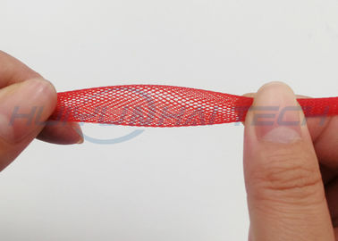 ANIMAL FAMILIER expansible gainant tressé électrique de couleur multi de modèle pour la protection de câble