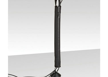 Enveloppe tressée par manchon de câble noir de tirette de couleur pour la tuyauterie d'organisateur de fil de câble
