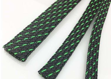 Fil expansible de peau de serpent gainant, métier à tisser coloré de fil tressé d'ANIMAL FAMILIER pour le harnais de câble