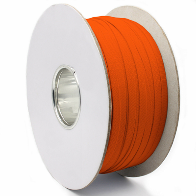 Le poids léger orange de couleur CHOIENT la douille tressée expansible flexible et l'abrasion résistante