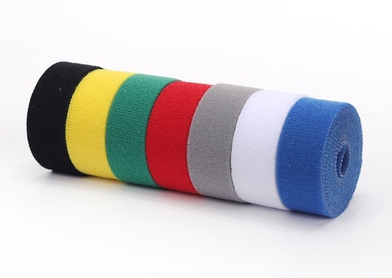2 dans 1 coloré de nouveau au crochet de bande de Velcro et à la bande arrières de boucle pour la gestion de câbles